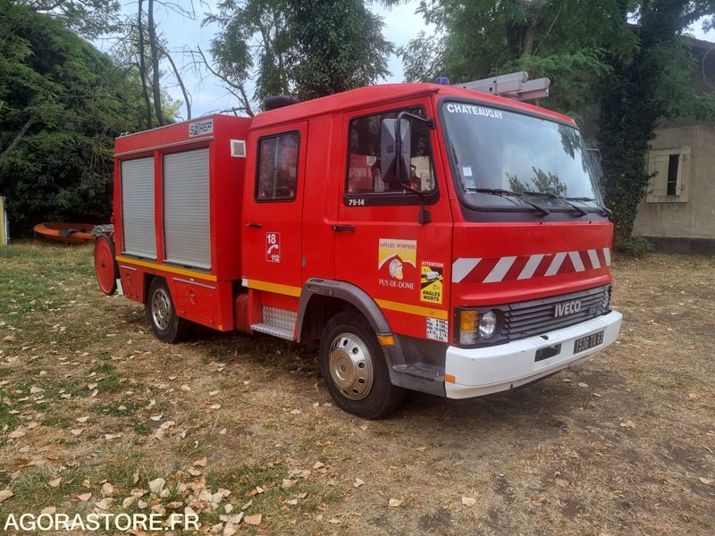 FOURGON INCENDIE - IVECO - 50187 kms - 1987 - Autospeciala de stins incendii: Foto 1 FOURGON INCENDIE - IVECO - 50187 kms - 1987 - Autospeciala de stins incendii: Foto 1