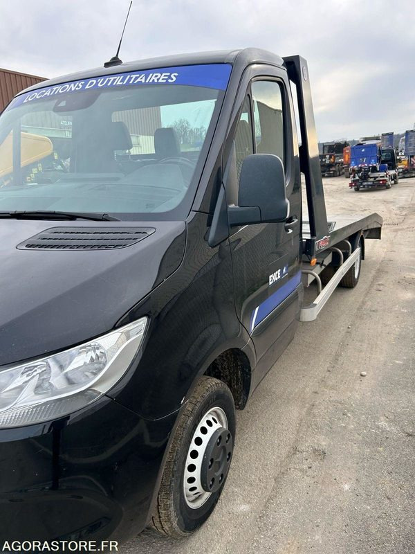 FOURGON PORTE VOITURE MERCEDES-BENZ SPRINTER 514 CDI 2021 98 000 KM - Maşină de tractare: Foto 4 FOURGON PORTE VOITURE MERCEDES-BENZ SPRINTER 514 CDI 2021 98 000 KM - Maşină de tractare: Foto 4
