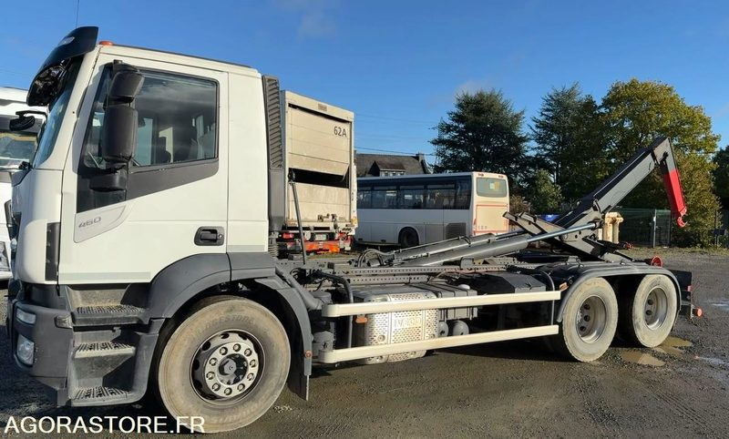 Iveco Stralis 460 boite automatique -polybenne ampliroll Marrel -255000KM - 2017 - Camion cu cârlig: Foto 3 Iveco Stralis 460 boite automatique -polybenne ampliroll Marrel -255000KM - 2017 - Camion cu cârlig: Foto 3