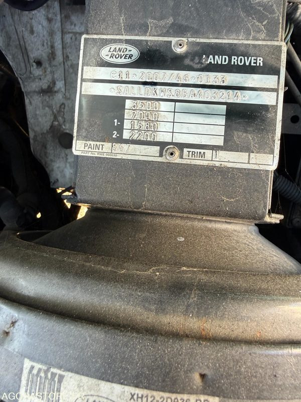 Land Rover Defender BW-587-VJ Mini Combiné Export Exclusivement - Pick-up: Foto 3 Land Rover Defender BW-587-VJ Mini Combiné Export Exclusivement - Pick-up: Foto 3