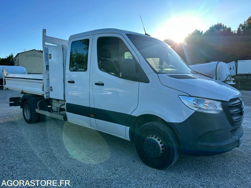 MERCEDES SPRINTER BENNE DOUBLE CABINE 514 CDI 2021 53000 KMS - Autoutilitară basculantă: Foto 2 MERCEDES SPRINTER BENNE DOUBLE CABINE 514 CDI 2021 53000 KMS - Autoutilitară basculantă: Foto 2