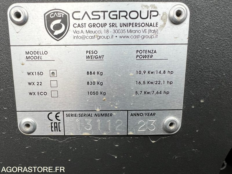 MINI CHARGEUSE WORKY QUAD WX15D - Încărcător: Foto 5 MINI CHARGEUSE WORKY QUAD WX15D - Încărcător: Foto 5