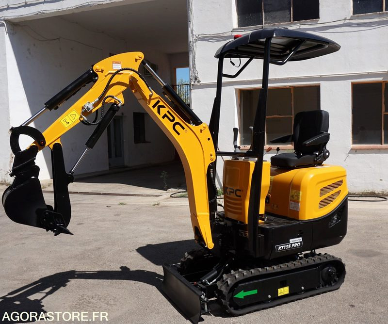 MINI PELLE - KPC - KT 12 SPRO - ETAT NEUF - Mini excavator: Foto 1 MINI PELLE - KPC - KT 12 SPRO - ETAT NEUF - Mini excavator: Foto 1