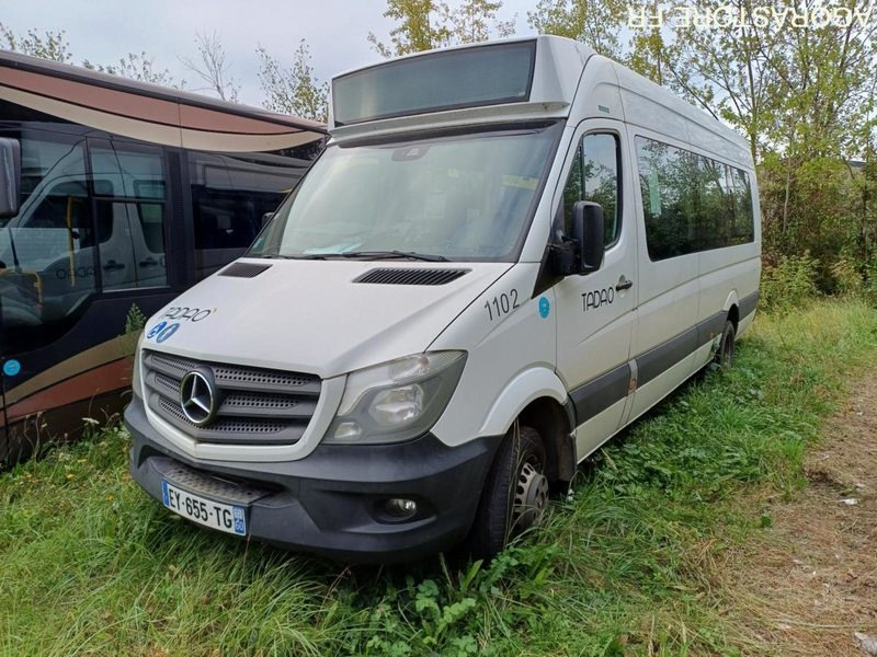 MINICARS MERCEDES SPRINTER N°32938 1102-MEC 2018 - 300 419 Km EY655TG - Microbuz, Transport persoane: Foto 1 MINICARS MERCEDES SPRINTER N°32938 1102-MEC 2018 - 300 419 Km EY655TG - Microbuz, Transport persoane: Foto 1