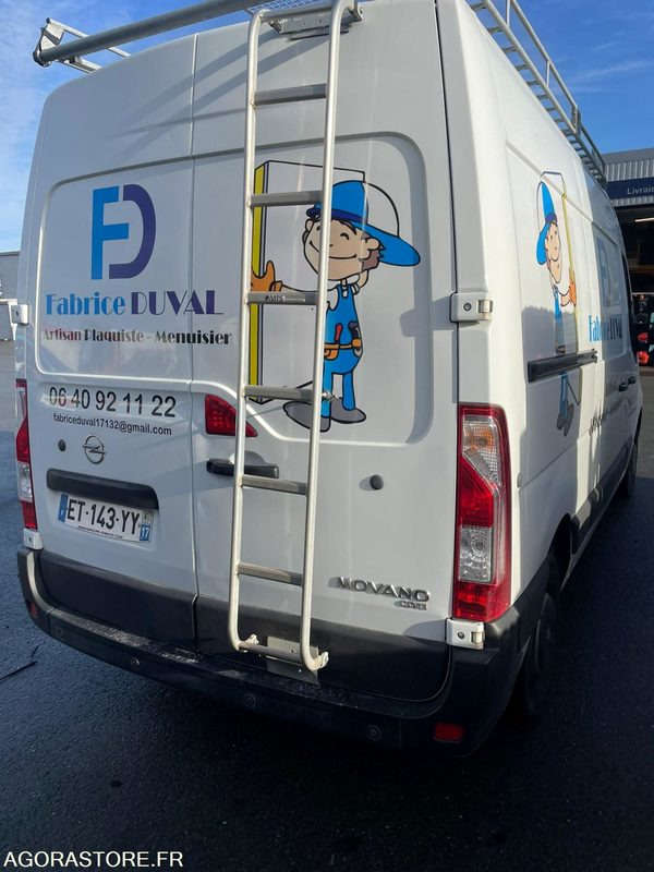 OPEL MOVANO - L2H2 - GALERIE ECHELLE - BOITE MECANIQUE - 2018 - 140 000 KM - Dubă: Foto 5 OPEL MOVANO - L2H2 - GALERIE ECHELLE - BOITE MECANIQUE - 2018 - 140 000 KM - Dubă: Foto 5