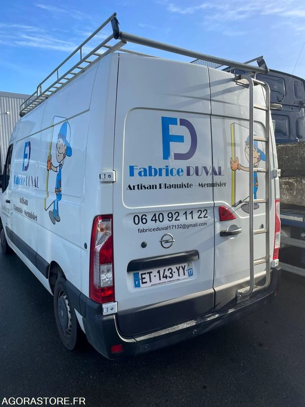 OPEL MOVANO - L2H2 - GALERIE ECHELLE - BOITE MECANIQUE - 2018 - 140 000 KM - Dubă: Foto 4 OPEL MOVANO - L2H2 - GALERIE ECHELLE - BOITE MECANIQUE - 2018 - 140 000 KM - Dubă: Foto 4