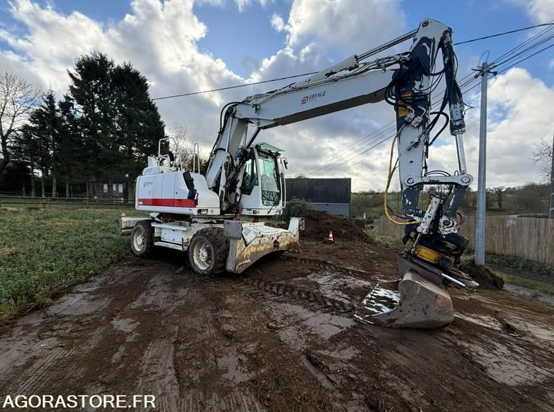 PELLE SUR PNEUS - VOLVO -EW160D - 2014 - 14700H - Excavator: Foto 1 PELLE SUR PNEUS - VOLVO -EW160D - 2014 - 14700H - Excavator: Foto 1