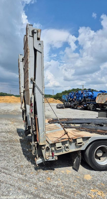 Porte engins 4 essieux - Remorcă transport agabaritic: Foto 5 Porte engins 4 essieux - Remorcă transport agabaritic: Foto 5