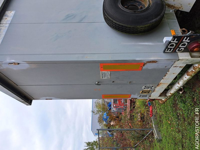 REMORQUE EQUIPEE TRANSFORMATEUR - Echipamente de constructii, Remorcă: Foto 4 REMORQUE EQUIPEE TRANSFORMATEUR - Echipamente de constructii, Remorcă: Foto 4