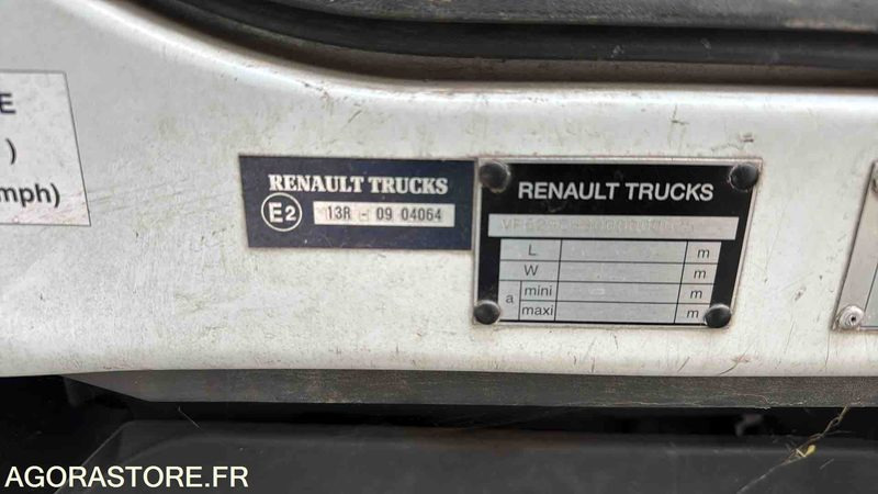 RENAULT 29CHB1DC237E - 2008 - 276414 KM - Autogunoiere: Foto 5 RENAULT 29CHB1DC237E - 2008 - 276414 KM - Autogunoiere: Foto 5