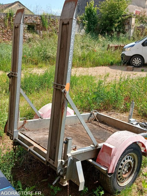 Remorque PORTE ROULEAU HUBIERE - Remorcă transport utilaje: Foto 2 Remorque PORTE ROULEAU HUBIERE - Remorcă transport utilaje: Foto 2