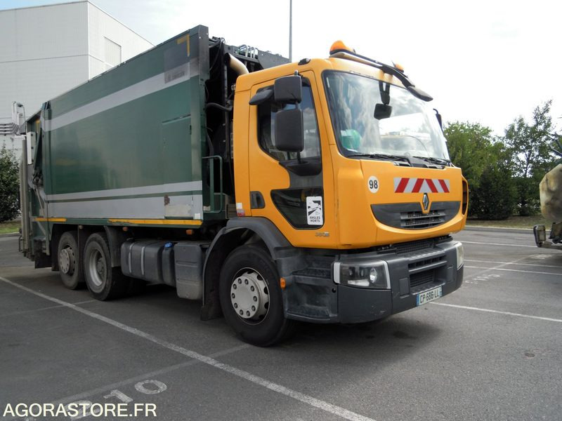 Renault Premium 380 6x2 DXI 11 équipé d'une benne SEMAT OM Série 14000 - Autogunoiere: Foto 2 Renault Premium 380 6x2 DXI 11 équipé d'une benne SEMAT OM Série 14000 - Autogunoiere: Foto 2