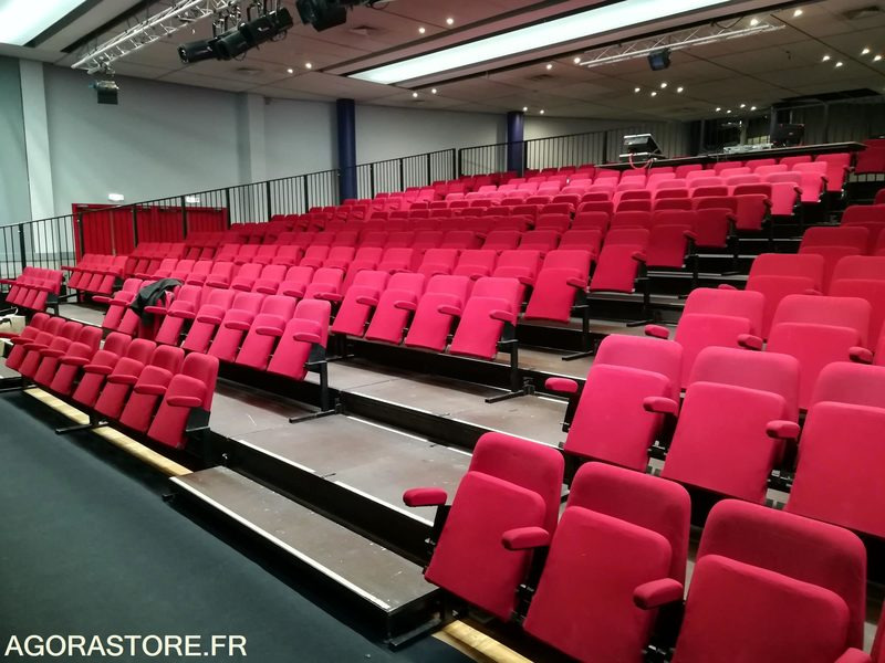 Tribune Samia Systema 2000 - 244 places (gradin salle de spectacle / théâtre) - Unealtă/ Echipament: Foto 1 Tribune Samia Systema 2000 - 244 places (gradin salle de spectacle / théâtre) - Unealtă/ Echipament: Foto 1