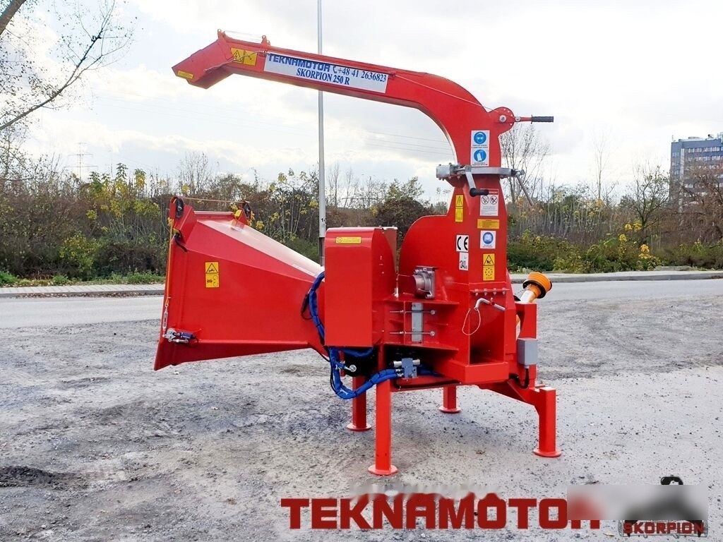 Tocător de lemne nou Teknamotor Skorpion 250R: Foto 9