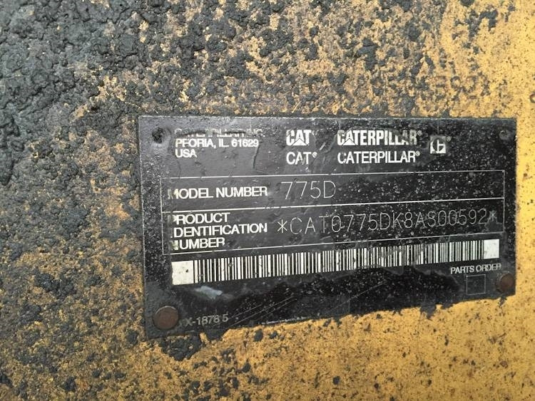 CAT 775 D - Camion minier: Foto 4 CAT 775 D - Camion minier: Foto 4