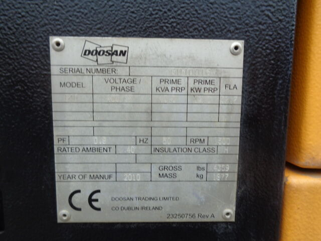 Doosan G40 - Generator electric: Foto 3 Doosan G40 - Generator electric: Foto 3