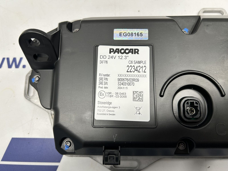 DAF dashboard, instrumental cluster - Tablou de bord pentru Camion: Foto 4 DAF dashboard, instrumental cluster - Tablou de bord pentru Camion: Foto 4