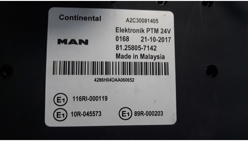 MAN D2676 - Calculator de bord pentru Camion: Foto 4 MAN D2676 - Calculator de bord pentru Camion: Foto 4