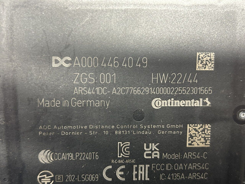 Mercedes-Benz radar sensor, distronic - Senzor pentru Camion: Foto 4 Mercedes-Benz radar sensor, distronic - Senzor pentru Camion: Foto 4