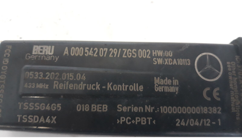 Mercedes-Benz tyre pressure sensor - Senzor pentru Camion: Foto 3 Mercedes-Benz tyre pressure sensor - Senzor pentru Camion: Foto 3