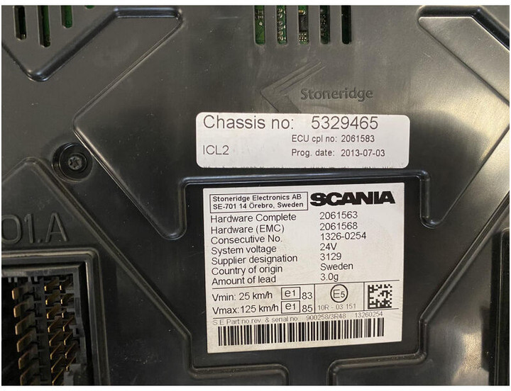 Scania R410 - Tablou de bord pentru Camion: Foto 3 Scania R410 - Tablou de bord pentru Camion: Foto 3