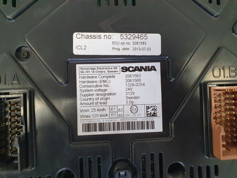 Scania instrument cluster - Tablou de bord pentru Camion: Foto 3 Scania instrument cluster - Tablou de bord pentru Camion: Foto 3