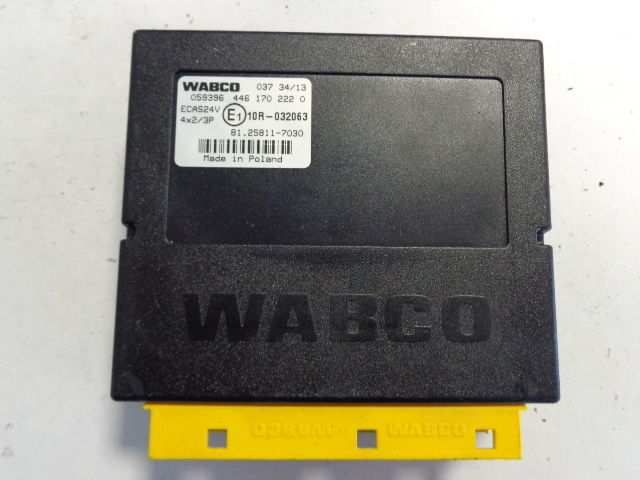 Wabco ECAS control unit 81258117030,4461702220 - Calculator de bord pentru Camion: Foto 1 Wabco ECAS control unit 81258117030,4461702220 - Calculator de bord pentru Camion: Foto 1