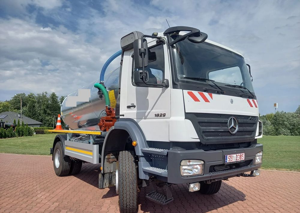 Mercedes-Benz AXOR 1829 4X4 4 WD ALLOARD - Camion cisternă: Foto 3 Mercedes-Benz AXOR 1829 4X4 4 WD ALLOARD - Camion cisternă: Foto 3