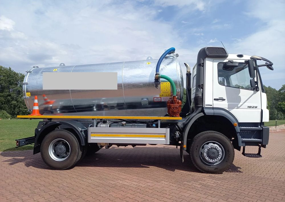 Mercedes-Benz AXOR 1829 4X4 4 WD ALLOARD - Camion cisternă: Foto 1 Mercedes-Benz AXOR 1829 4X4 4 WD ALLOARD - Camion cisternă: Foto 1