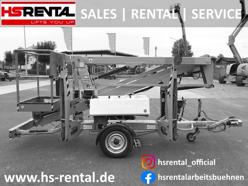 Niftylift 120TAC elektro 12m (1740) - Nacela tractabila: Foto 1 Niftylift 120TAC elektro 12m (1740) - Nacela tractabila: Foto 1