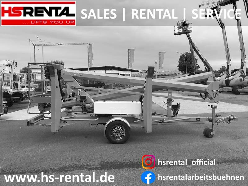 Niftylift 170HE elektro 17m (1838) - Nacela tractabila: Foto 1 Niftylift 170HE elektro 17m (1838) - Nacela tractabila: Foto 1