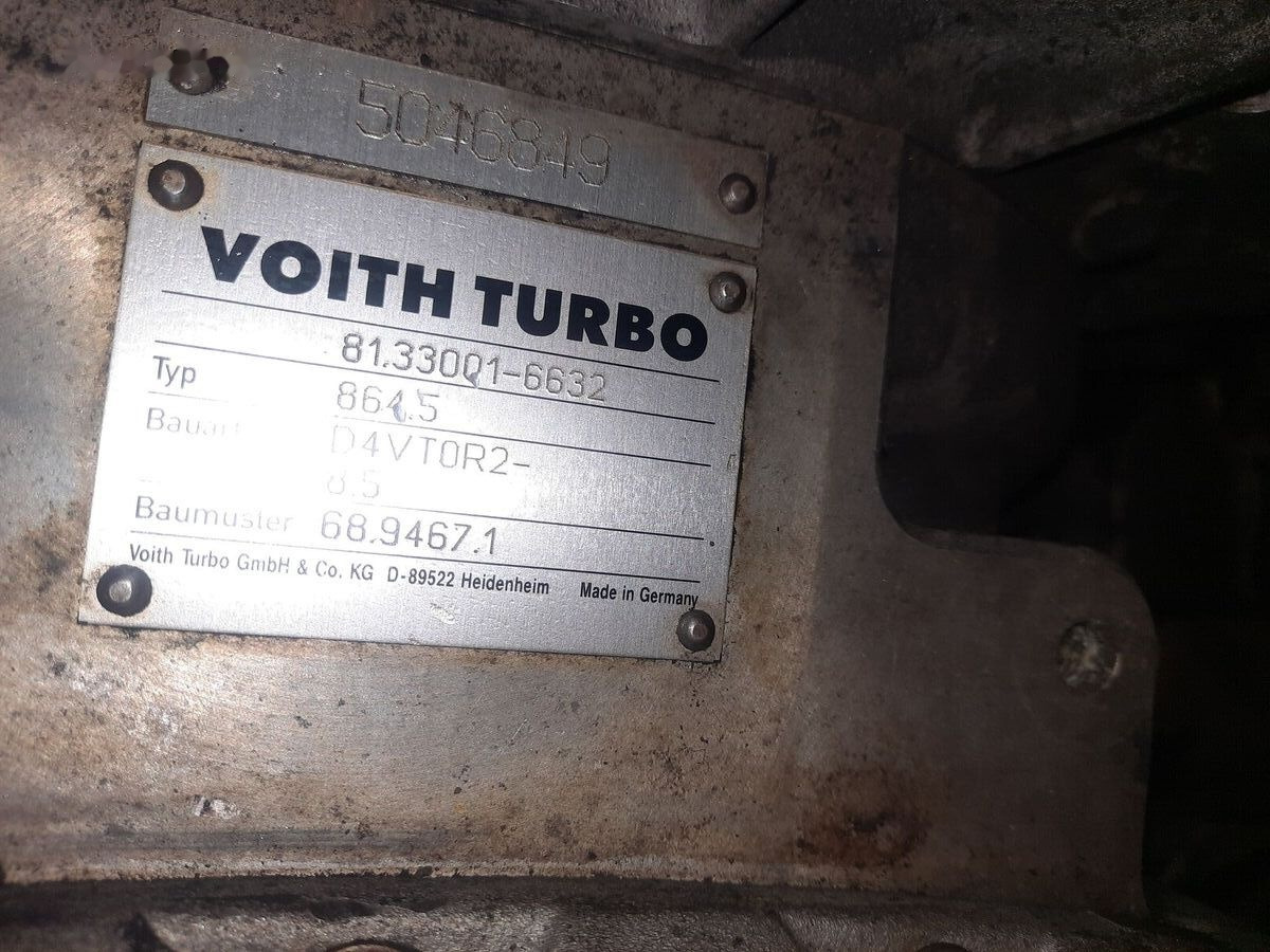Cutie de viteze pentru Autobuz Volvo VOITH 864.5 \ 854.5 \ 854.3E. 864.3E/ 864.3/ 861/ 863   Volvo B12 / B7/ B10: Foto 26