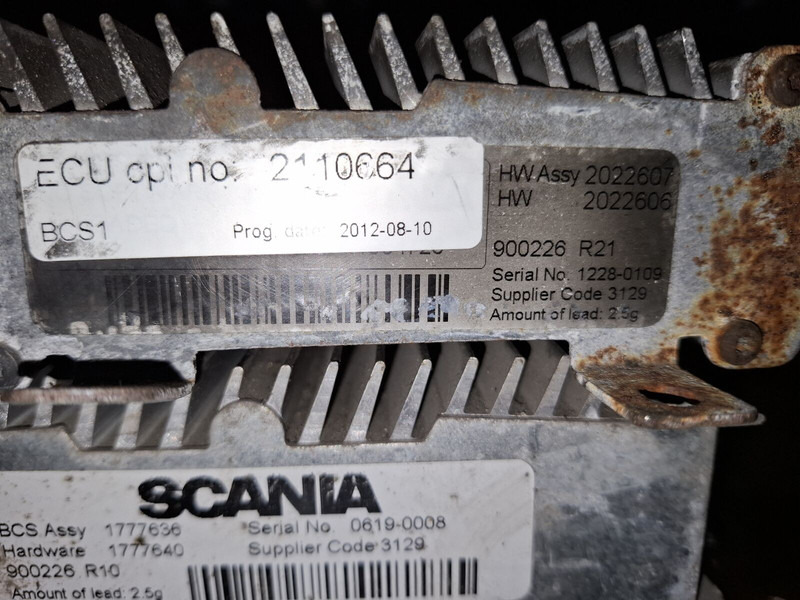 Wabco 1784017. 900226R11. 1759396. 75228-C3B . 176955 - Calculator de bord: Foto 2 Wabco 1784017. 900226R11. 1759396. 75228-C3B . 176955 - Calculator de bord: Foto 2