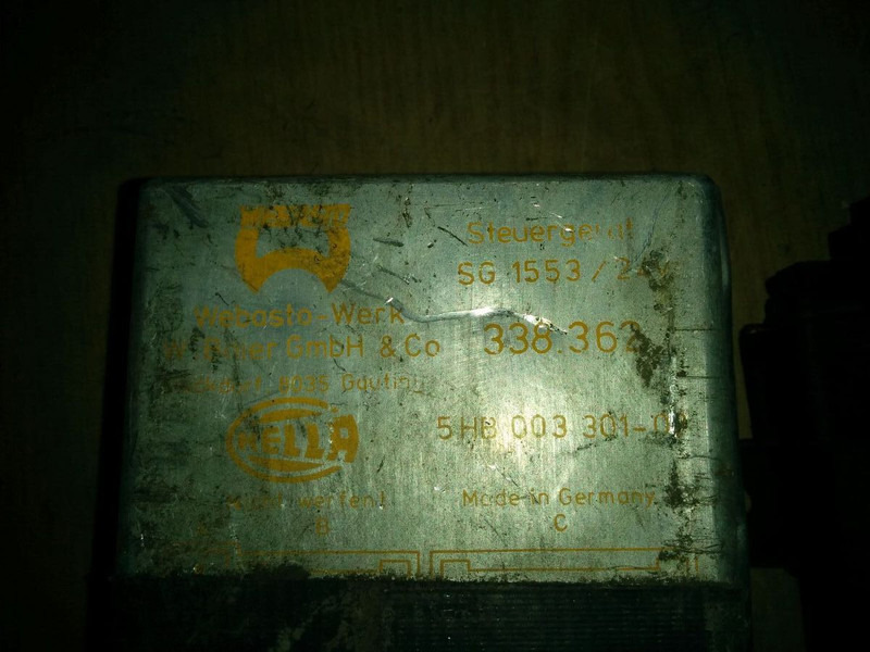 Webasto 4460550520 - Calculator de bord: Foto 4 Webasto 4460550520 - Calculator de bord: Foto 4