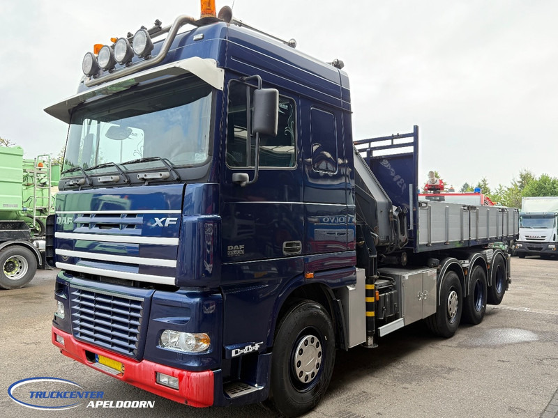 DAF XF 95.430 HIAB 330-5, 8x2 - Camion platformă, Camion cu macara: Foto 3 DAF XF 95.430 HIAB 330-5, 8x2 - Camion platformă, Camion cu macara: Foto 3