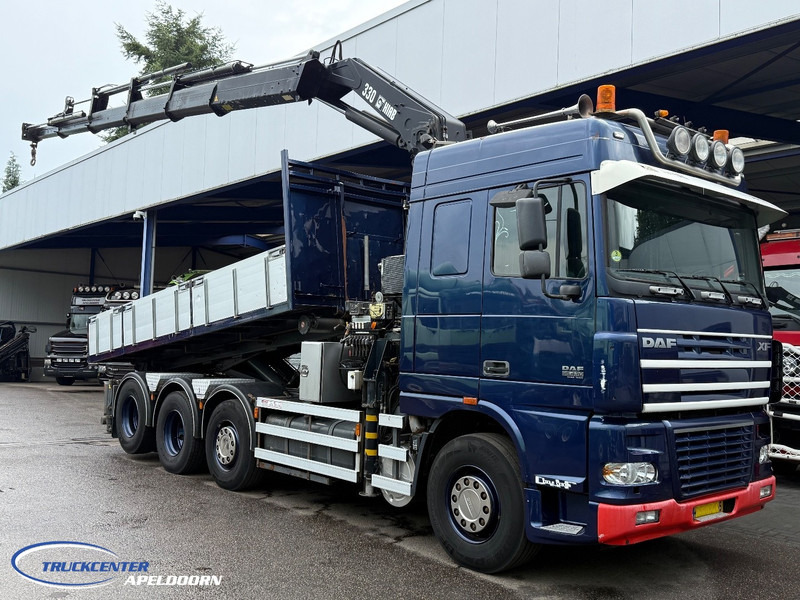 DAF XF 95.430 HIAB 330-5, 8x2 - Camion transport containere/ Swap body, Camion cu macara: Foto 1 DAF XF 95.430 HIAB 330-5, 8x2 - Camion transport containere/ Swap body, Camion cu macara: Foto 1