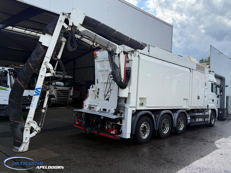 MAN TGS 35.480 RSP Saugbagger, 8x4, Euro 5, Remote driving, Handgeschakeld - Maşină pentru vidanjări: Foto 1 MAN TGS 35.480 RSP Saugbagger, 8x4, Euro 5, Remote driving, Handgeschakeld - Maşină pentru vidanjări: Foto 1