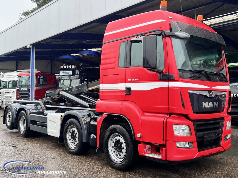 MAN TGS 35.500 8x2, Euro 6, Blower compressor - Camion cu cârlig: Foto 1 MAN TGS 35.500 8x2, Euro 6, Blower compressor - Camion cu cârlig: Foto 1