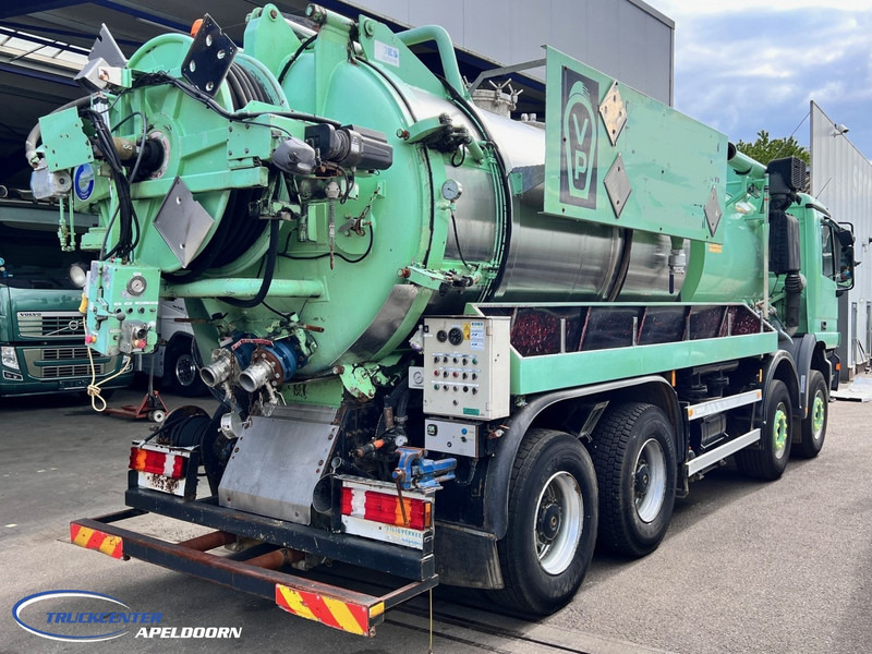 Mercedes-Benz Actros 4140 8x4, Steel springs, ADR, Inox - Maşină pentru vidanjări: Foto 2 Mercedes-Benz Actros 4140 8x4, Steel springs, ADR, Inox - Maşină pentru vidanjări: Foto 2