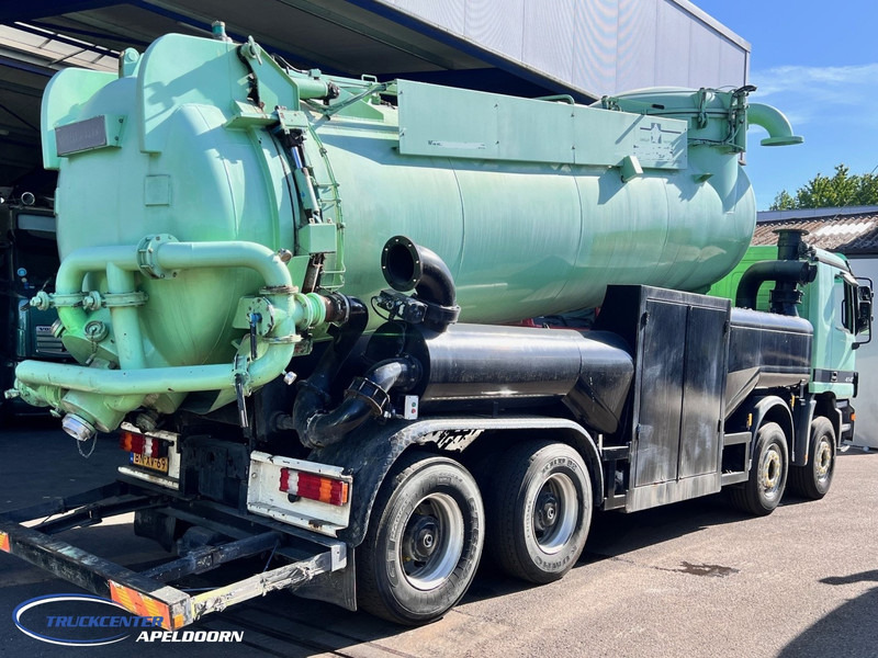 Mercedes-Benz Actros 4140 Naaktgeboren Vortex VP8000, 8x4 Steel spring Manuel - Maşină pentru vidanjări: Foto 2 Mercedes-Benz Actros 4140 Naaktgeboren Vortex VP8000, 8x4 Steel spring Manuel - Maşină pentru vidanjări: Foto 2