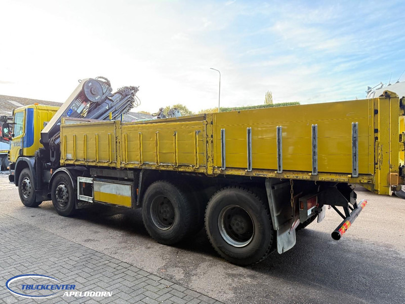 Scania P124-420 8x4 Naafreductie, Bladgeveerd, Handgeschakeld, HIAB 322 E5 - Camion basculantă, Camion cu macara: Foto 4 Scania P124-420 8x4 Naafreductie, Bladgeveerd, Handgeschakeld, HIAB 322 E5 - Camion basculantă, Camion cu macara: Foto 4