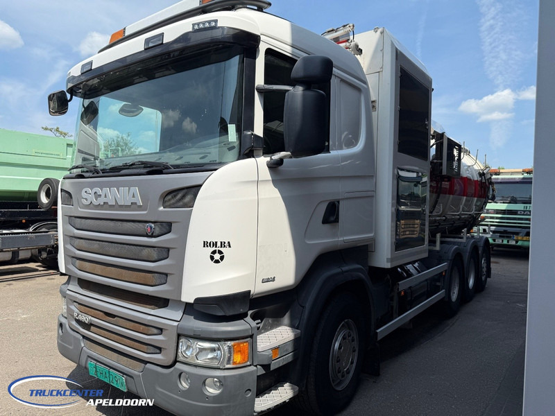Scania R490 Euro 6, Rolba Inox / Edelstahl 18500 Liter, Robuschi, Pratissoli, 8x4 - Maşină pentru vidanjări: Foto 3 Scania R490 Euro 6, Rolba Inox / Edelstahl 18500 Liter, Robuschi, Pratissoli, 8x4 - Maşină pentru vidanjări: Foto 3