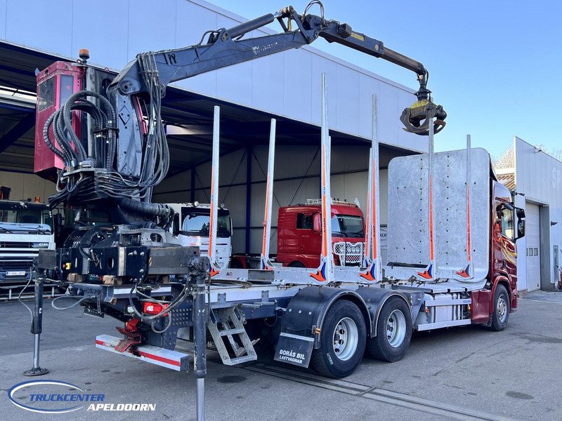 Scania R650 V8 NGS 6x4, Retarder, Jonsered Houtkraan - Camion forestier, Camion cu macara: Foto 2 Scania R650 V8 NGS 6x4, Retarder, Jonsered Houtkraan - Camion forestier, Camion cu macara: Foto 2