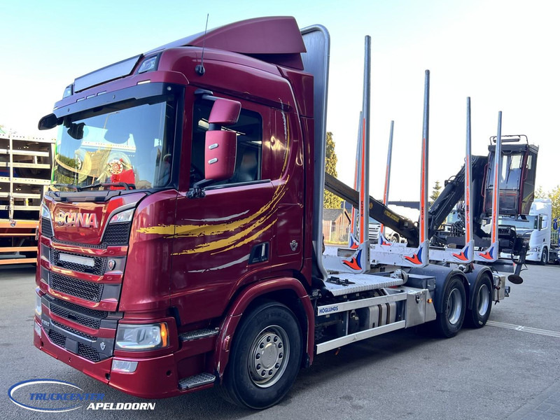 Scania R650 V8 NGS 6x4, Retarder, Jonsered Houtkraan - Camion forestier, Camion cu macara: Foto 3 Scania R650 V8 NGS 6x4, Retarder, Jonsered Houtkraan - Camion forestier, Camion cu macara: Foto 3