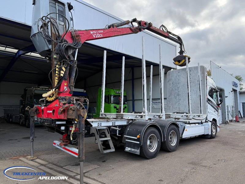 Volvo FH 650 6x4, FTG V1000X.81 Houtkraan - Camion forestier, Camion cu macara: Foto 2 Volvo FH 650 6x4, FTG V1000X.81 Houtkraan - Camion forestier, Camion cu macara: Foto 2