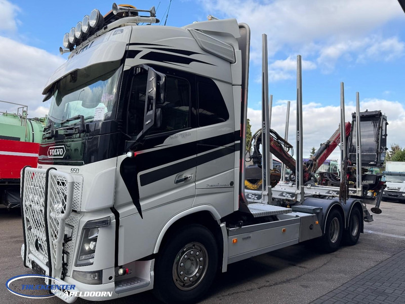 Volvo FH 650 6x4, FTG V1000X.81 laadkraan - Camion forestier, Camion cu macara: Foto 3 Volvo FH 650 6x4, FTG V1000X.81 laadkraan - Camion forestier, Camion cu macara: Foto 3