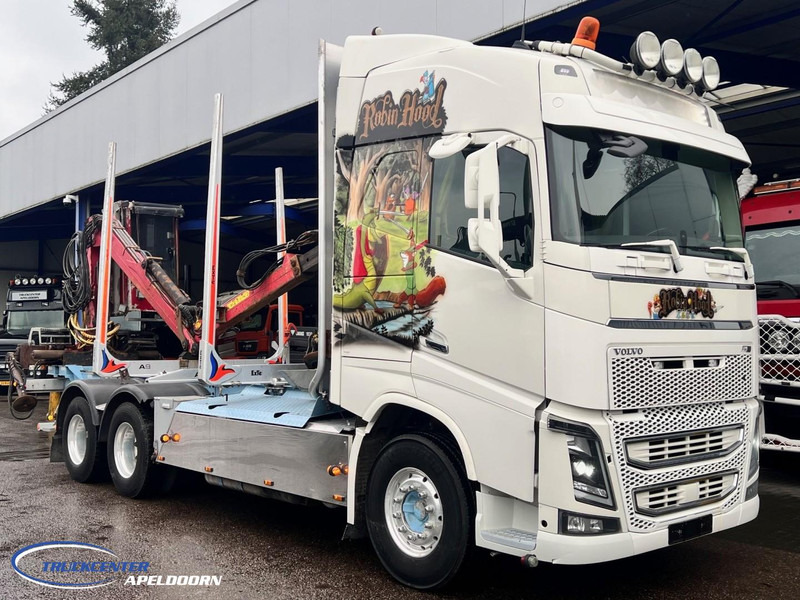 Volvo FH 750 Loglift, 6x4, Dynamic steering, Globetrotter - Camion forestier, Camion cu macara: Foto 1 Volvo FH 750 Loglift, 6x4, Dynamic steering, Globetrotter - Camion forestier, Camion cu macara: Foto 1