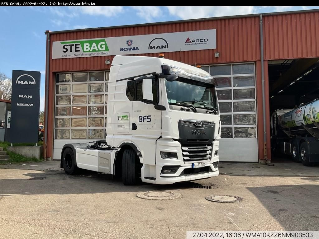 MAN TGX (TG3) 18.510 4x2 LL SA 2 Kreis Kipphydraulik - Cap tractor: Foto 1 MAN TGX (TG3) 18.510 4x2 LL SA 2 Kreis Kipphydraulik - Cap tractor: Foto 1