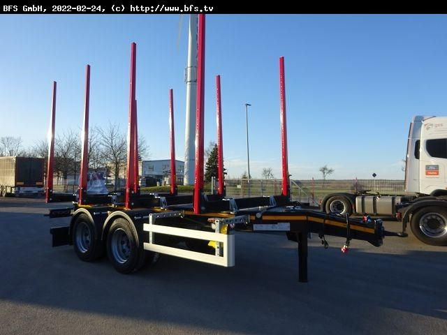 Doll Zentralachsanhänger A2T-LZ53 Tandem Kurzholz Anh - Remorcă transport busteni: Foto 1 Doll Zentralachsanhänger A2T-LZ53 Tandem Kurzholz Anh - Remorcă transport busteni: Foto 1