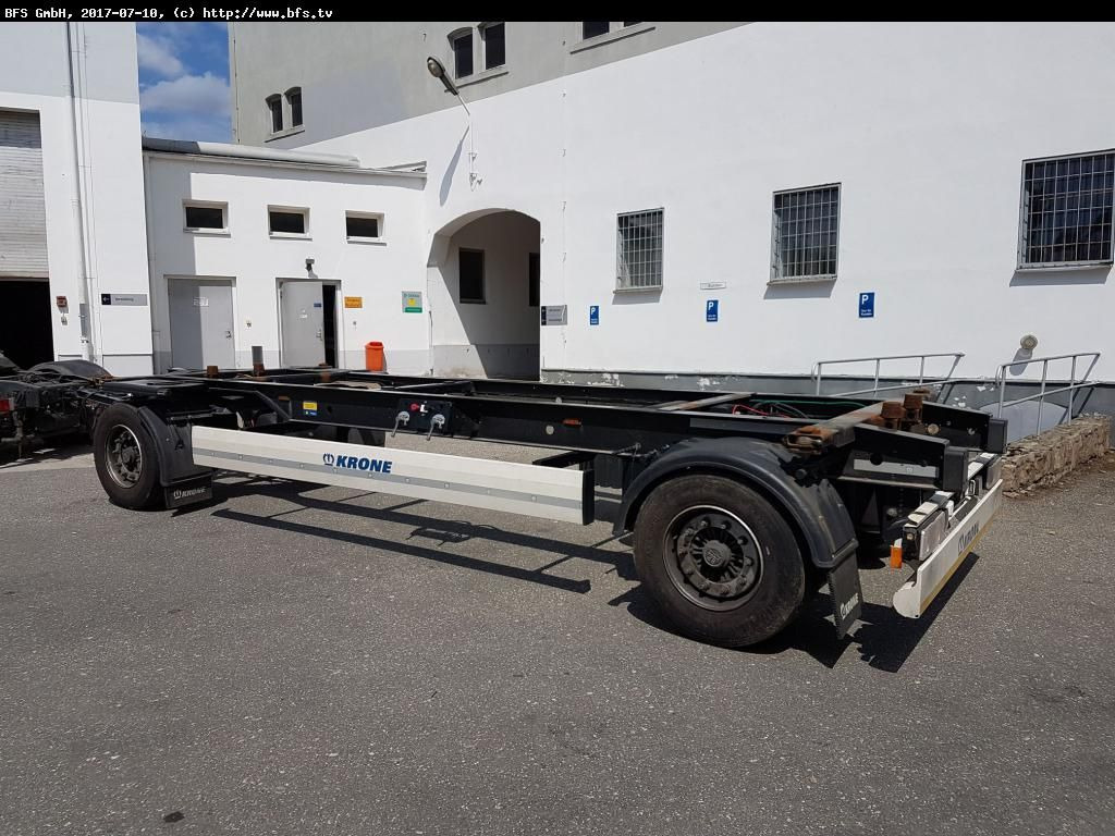 Krone Lafette AZ 18E BDF Lafette - Remorcă transport containere/ Swap body: Foto 2 Krone Lafette AZ 18E BDF Lafette - Remorcă transport containere/ Swap body: Foto 2